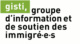 Logo de GISTI - Groupe d'information et de soutien des immigré.e.s